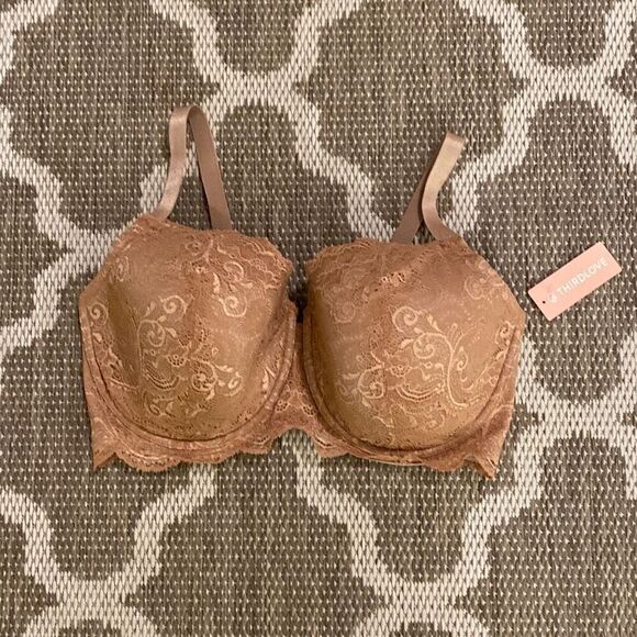 Thirdlove 24/7 Lace Balconette Bra size 38F - Picture 1 of 6